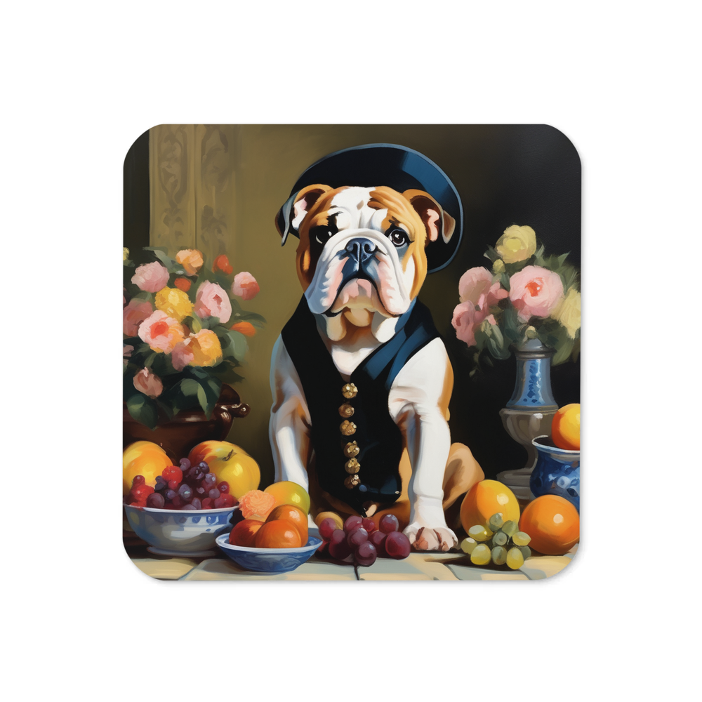 PugMug Custom Bulldog Coaster