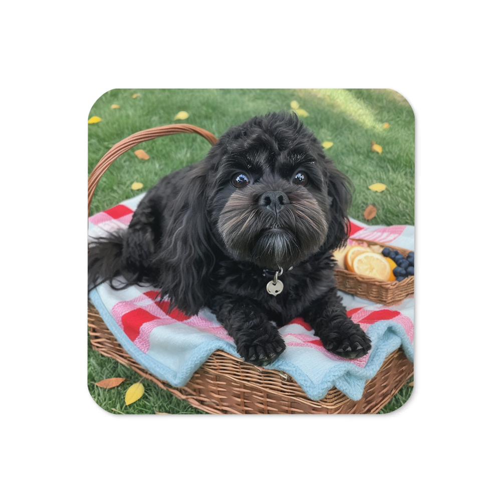 PugMug Custom Lily Coaster