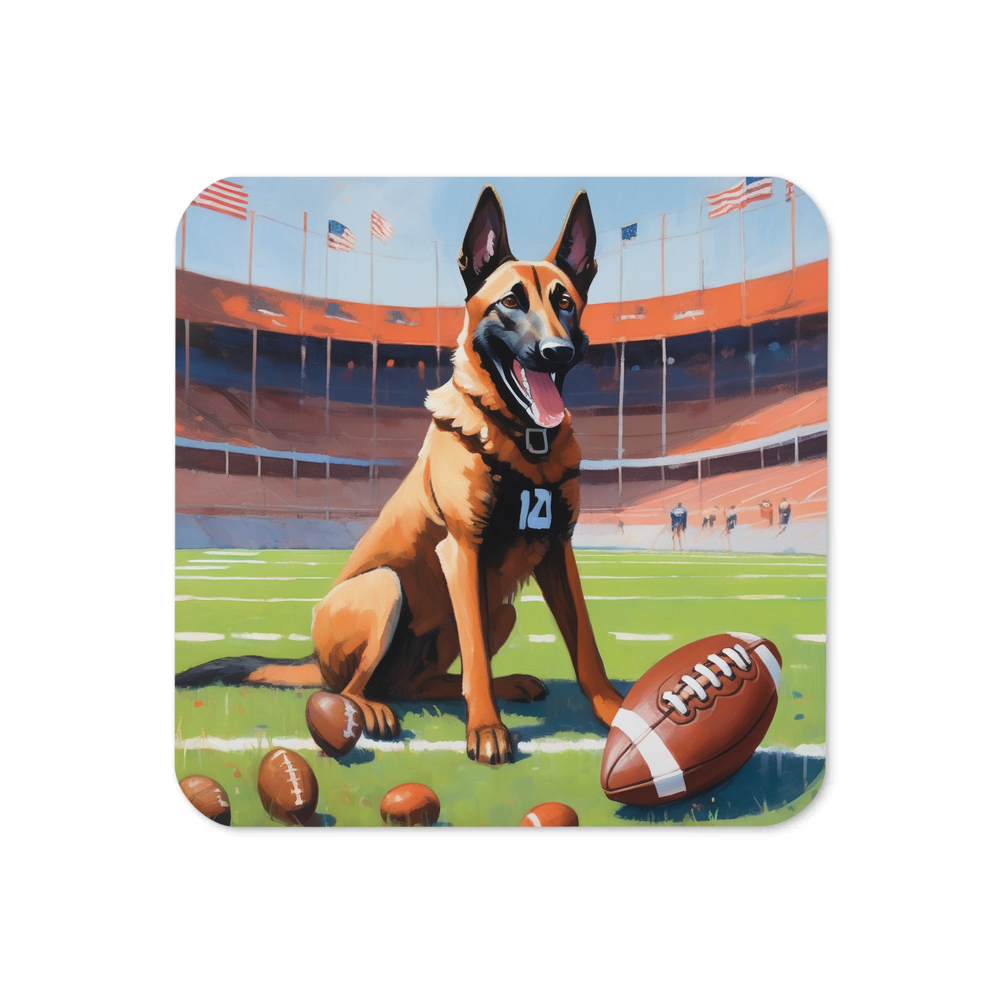 PugMug Custom Belgian Malinois Coaster