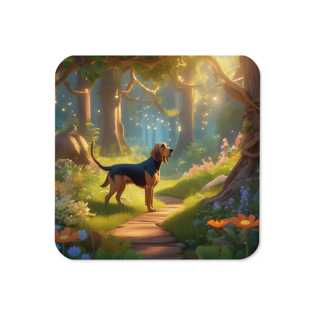 PugMug Custom Bloodhound Coaster