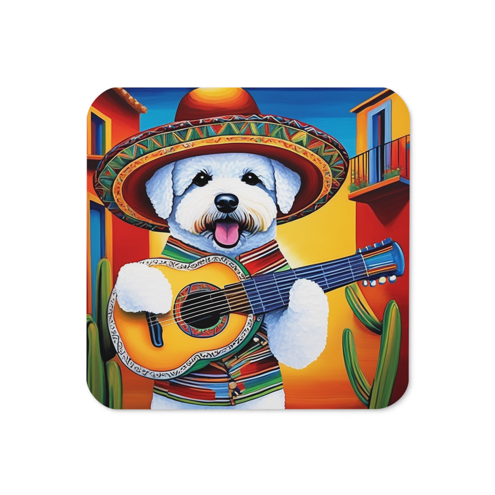 PugMug Custom Bichons Frise Coaster