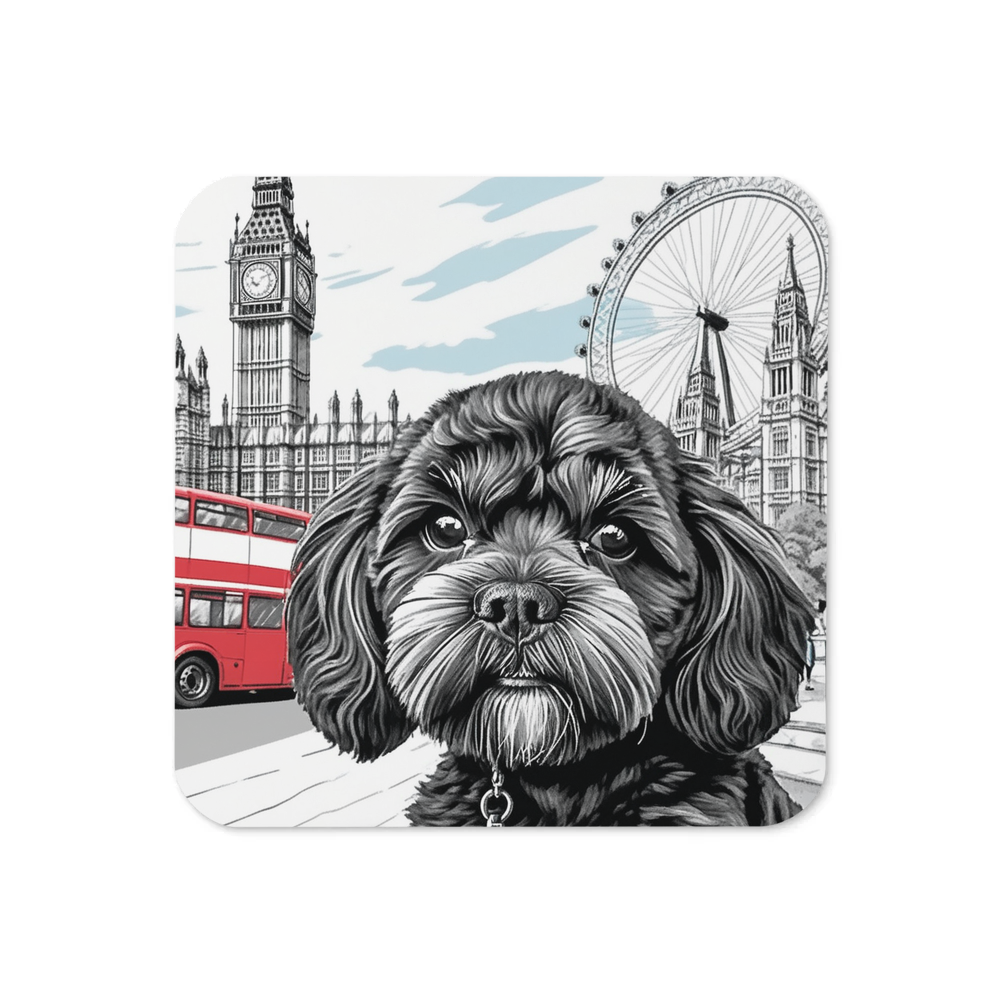 PugMug Custom Lily Coaster