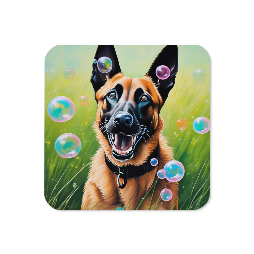 PugMug Custom Belgian Malinois Coaster
