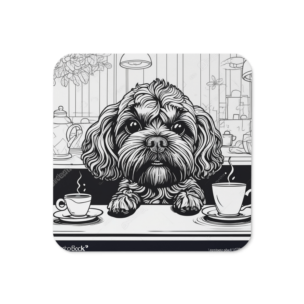 PugMug Custom Lily Coaster
