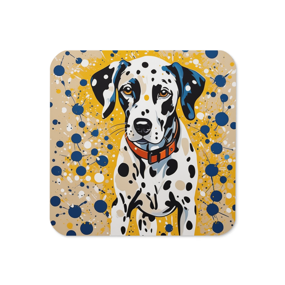PugMug Custom Dalmatian Coaster