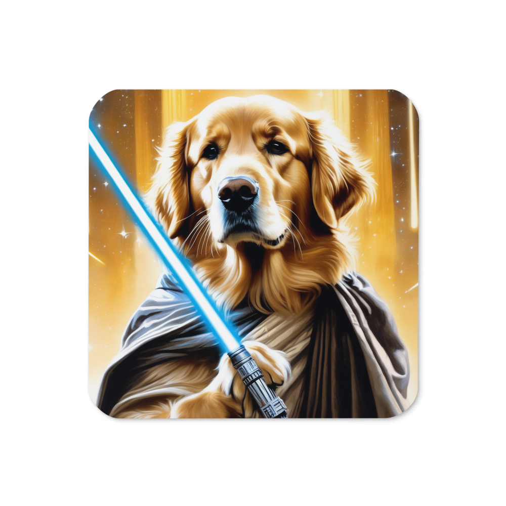 PugMug Custom Golden Retriever Coaster