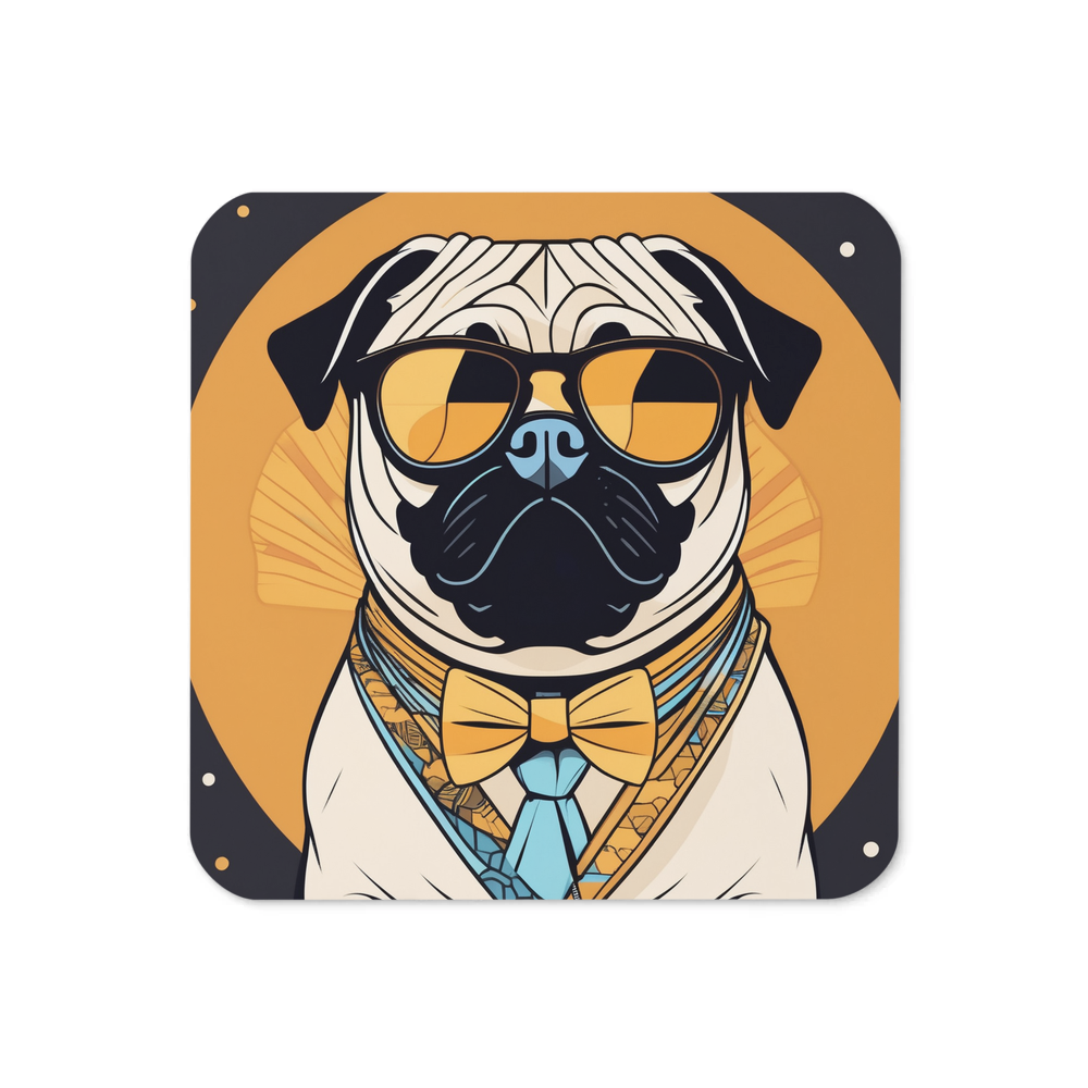 PugMug Custom Pug Coaster