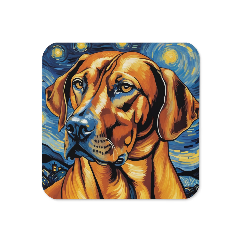 PugMug Custom Rhodesian Ridgeback Coaster