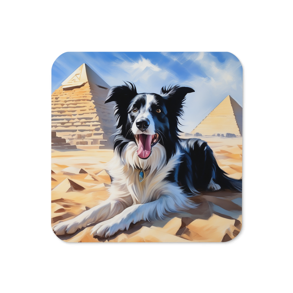 PugMug Custom Border Collie Coaster