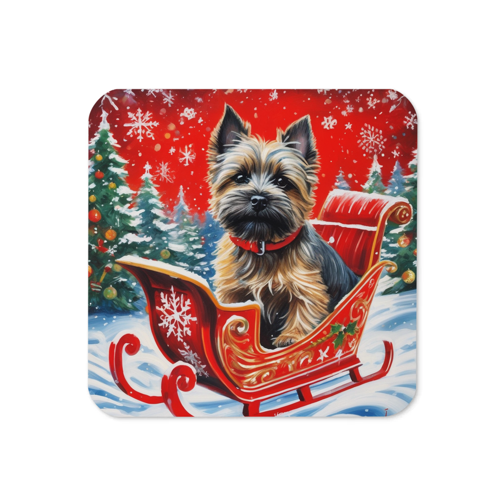 PugMug Custom Cairn Terrier Coaster