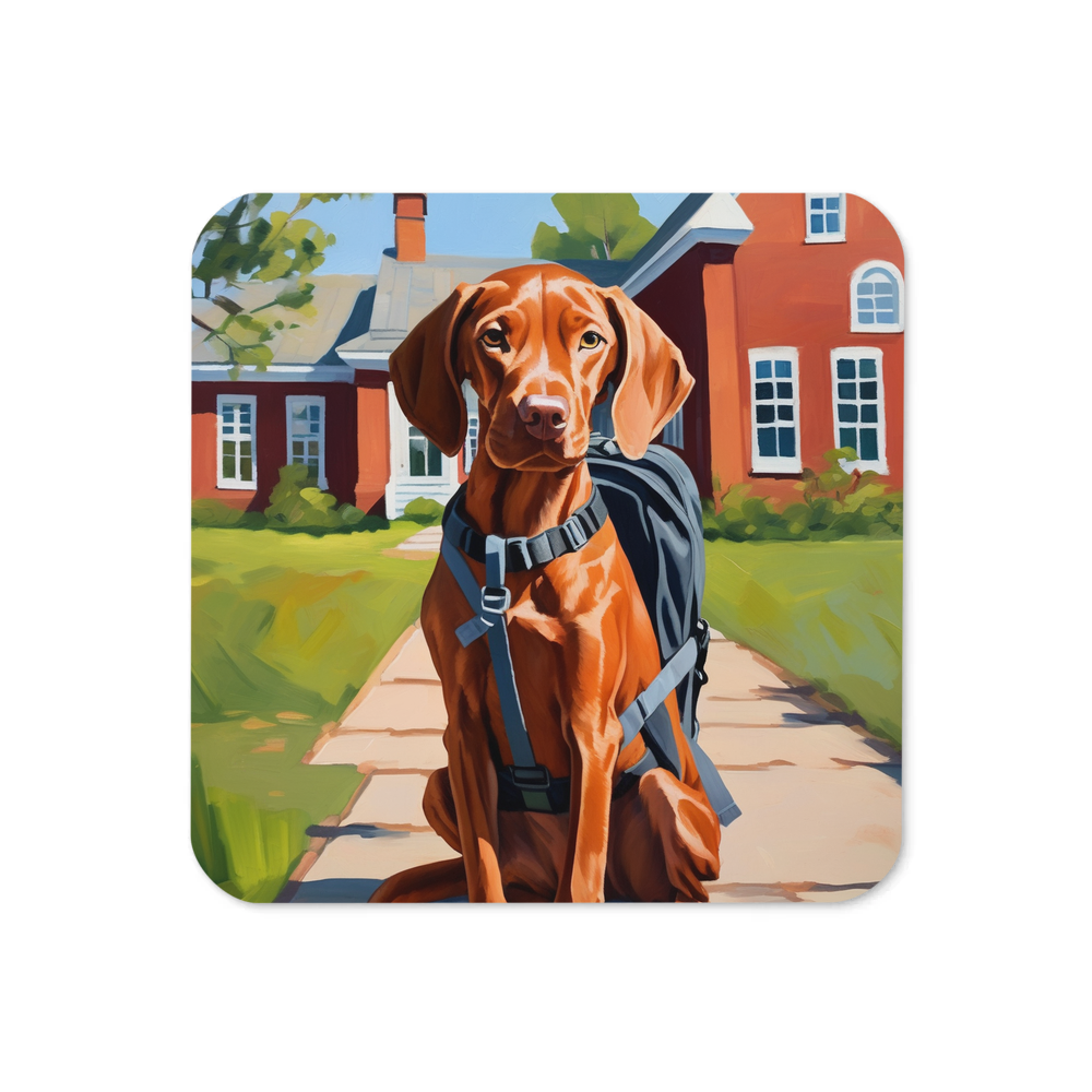 PugMug Custom Vizsla Coaster