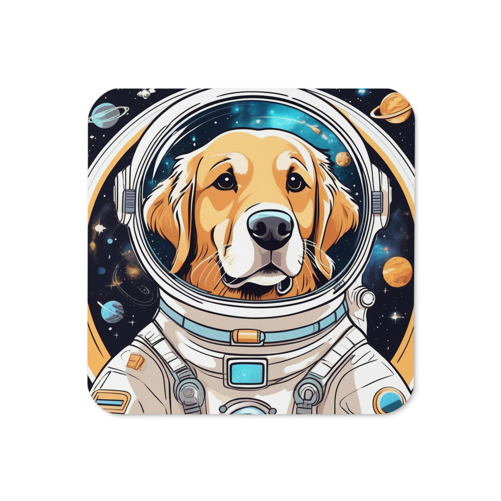 PugMug Custom Golden Retriever Coaster