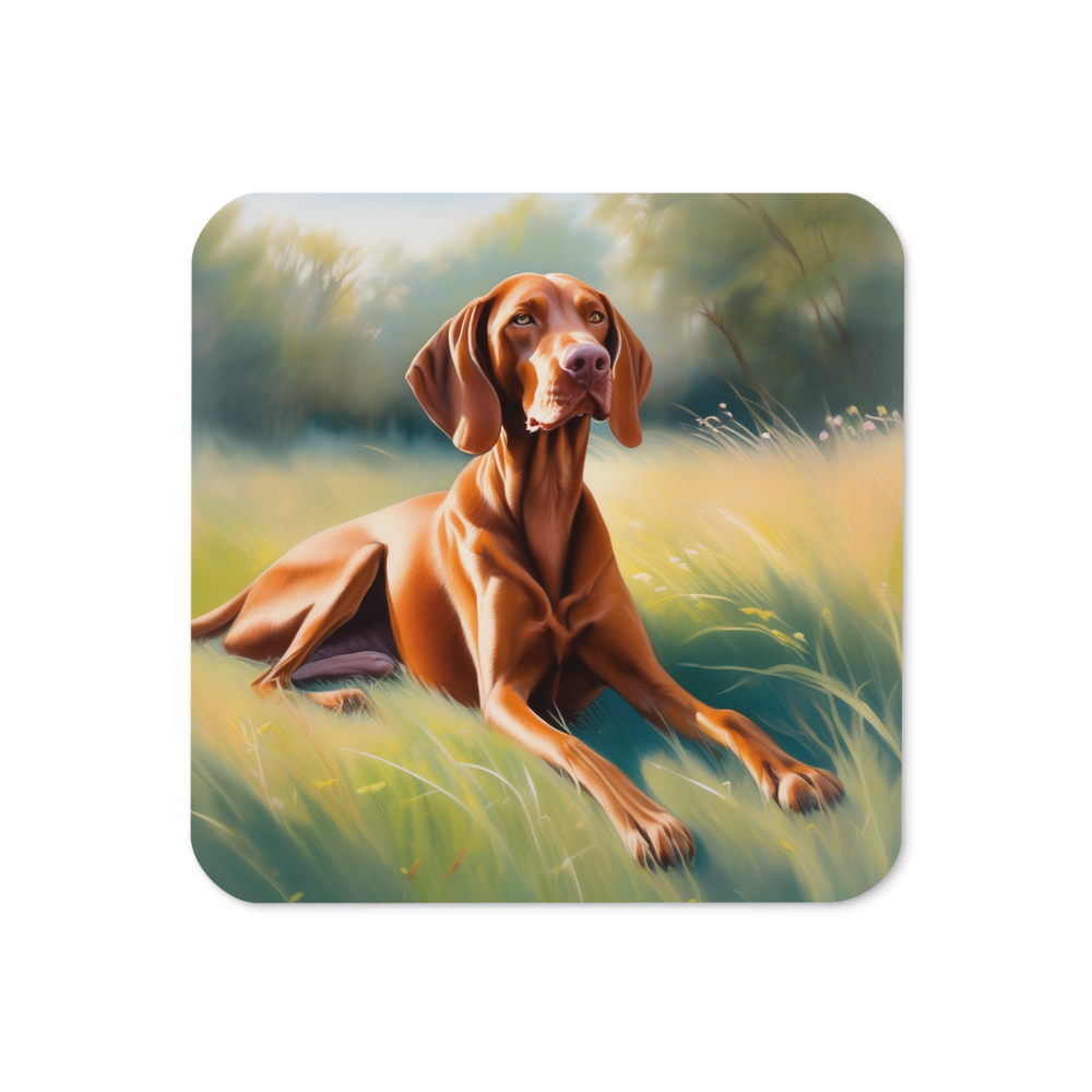 PugMug Custom Vizsla Coaster