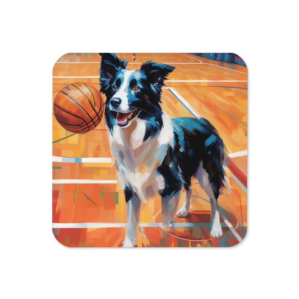 PugMug Custom Border Collie Coaster