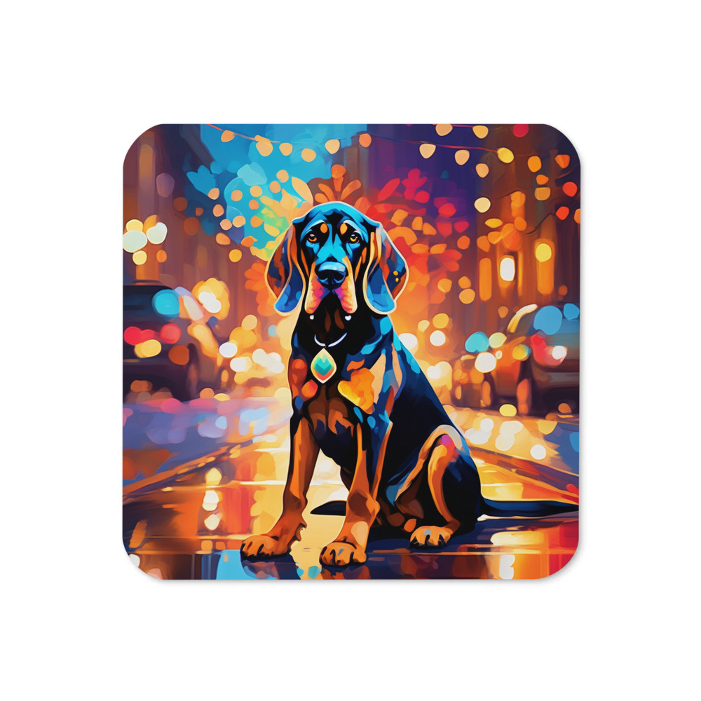 PugMug Custom Bloodhound Coaster