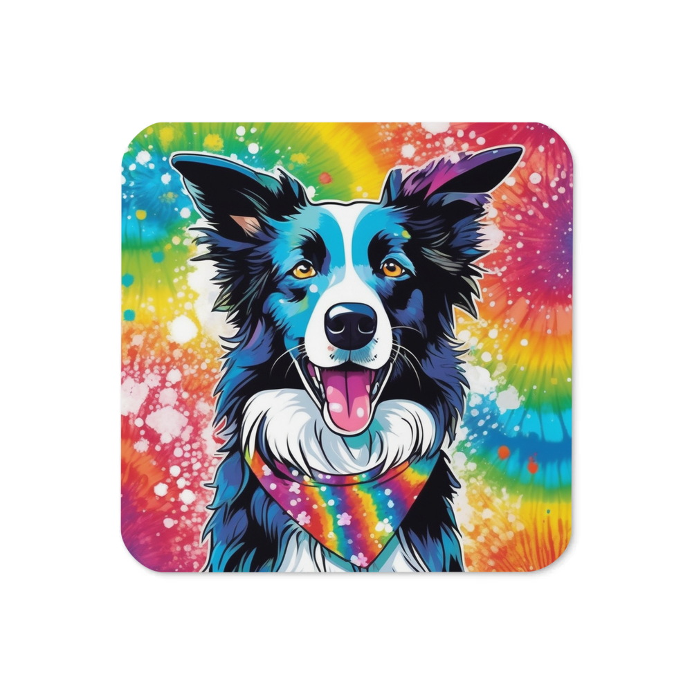 PugMug Custom Border Collie Coaster
