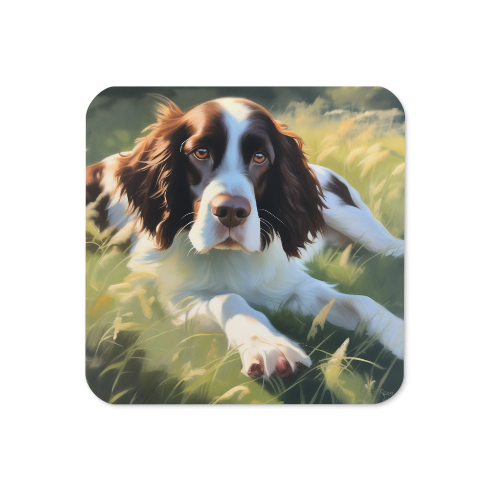 PugMug Custom English Springer Spaniel Coaster