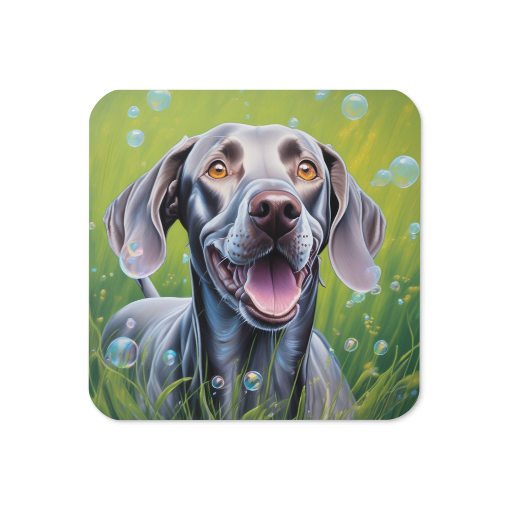 PugMug Custom Weimaraner Coaster