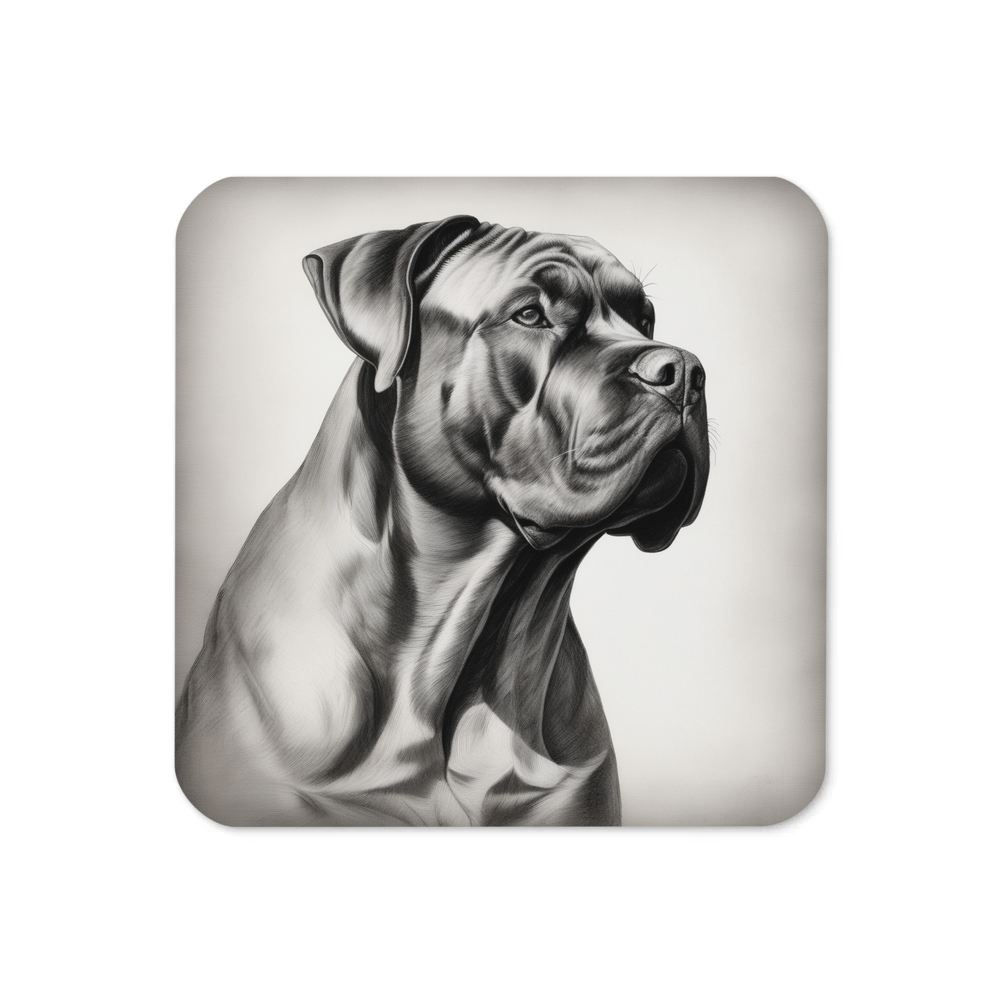 PugMug Custom Cane Corso Coaster