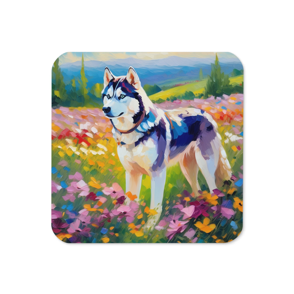 PugMug Custom Siberian Husky Coaster