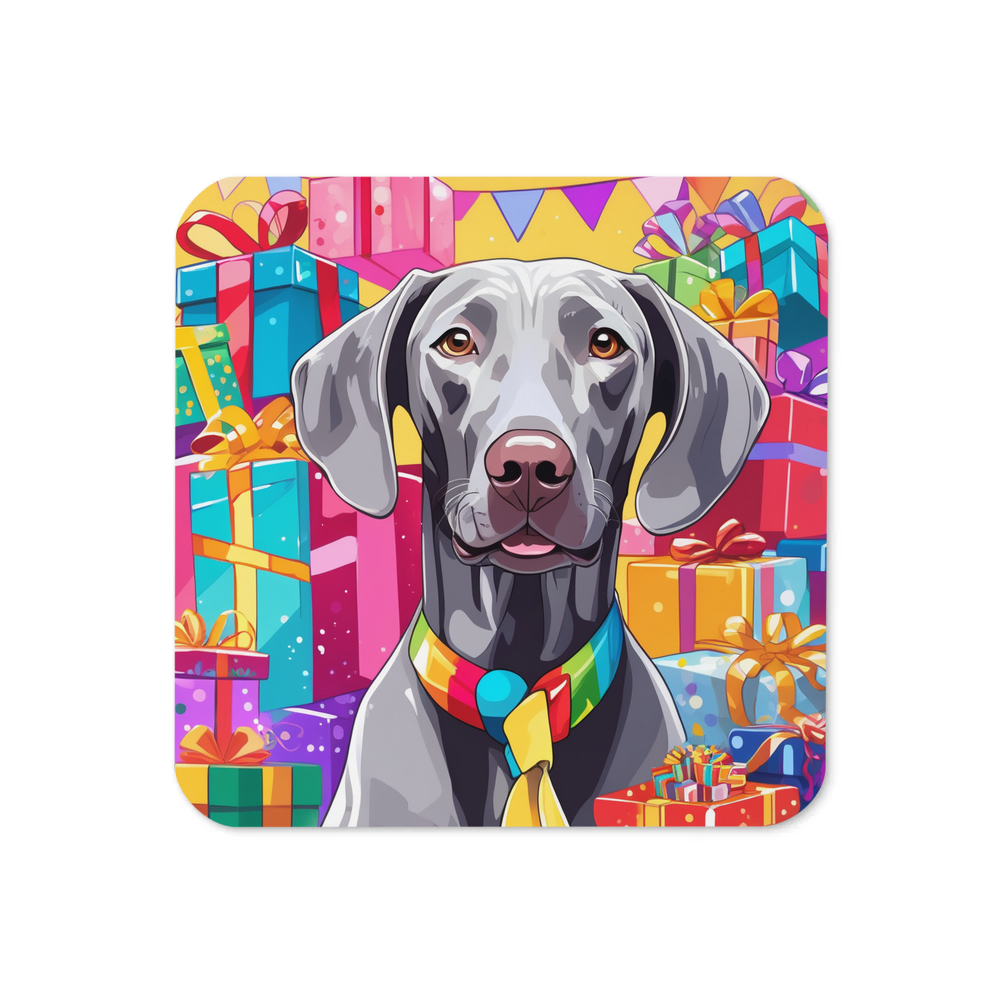 PugMug Custom Weimaraner Coaster