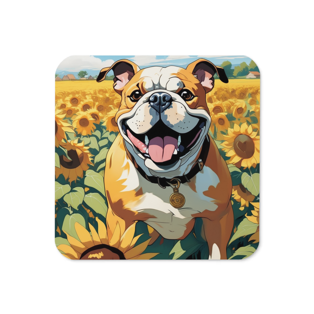 PugMug Custom Bulldog Coaster