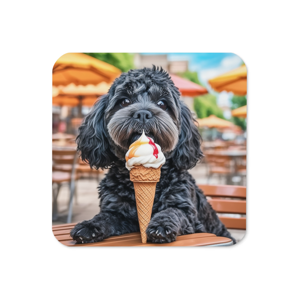 PugMug Custom Lily Coaster