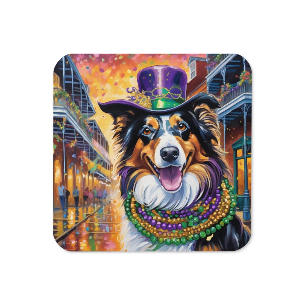 PugMug Custom Collie Coaster