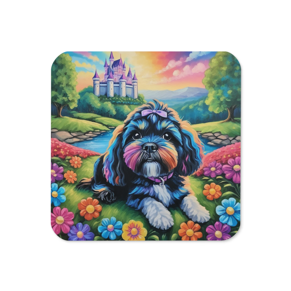 PugMug Custom Lily Coaster