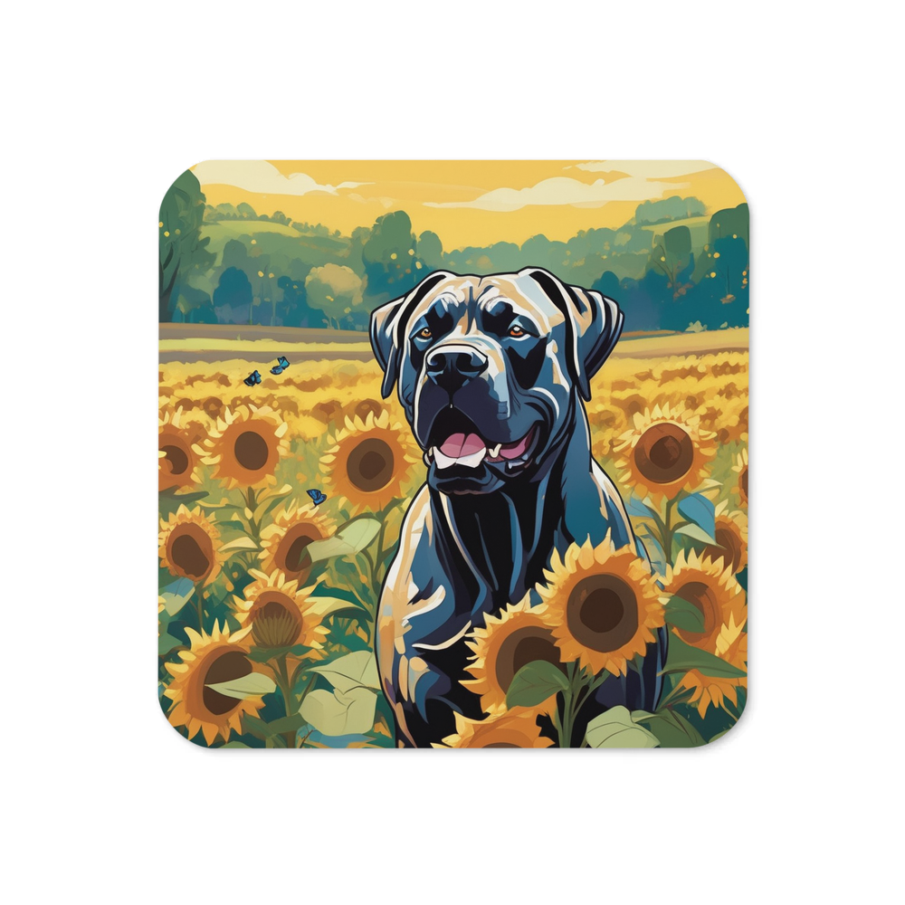 PugMug Custom Cane Corso Coaster
