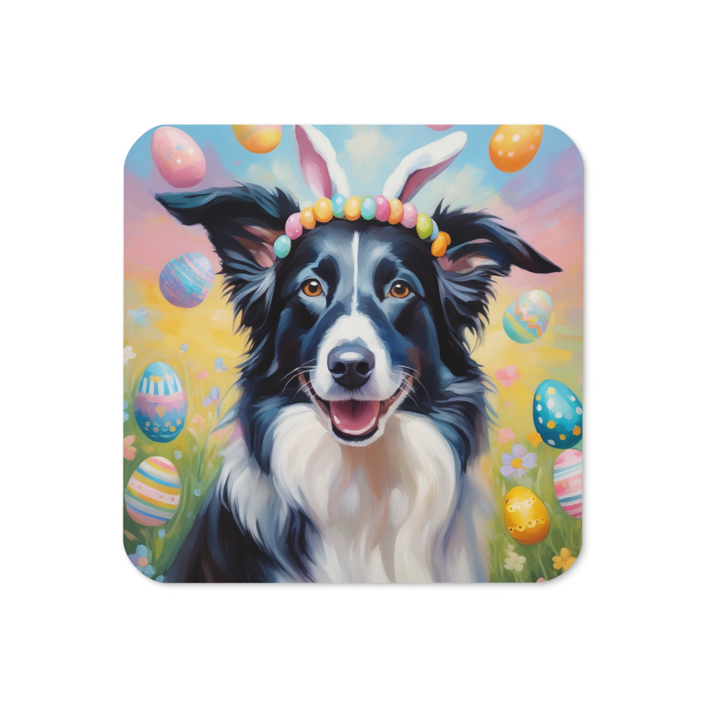 PugMug Custom Border Collie Coaster