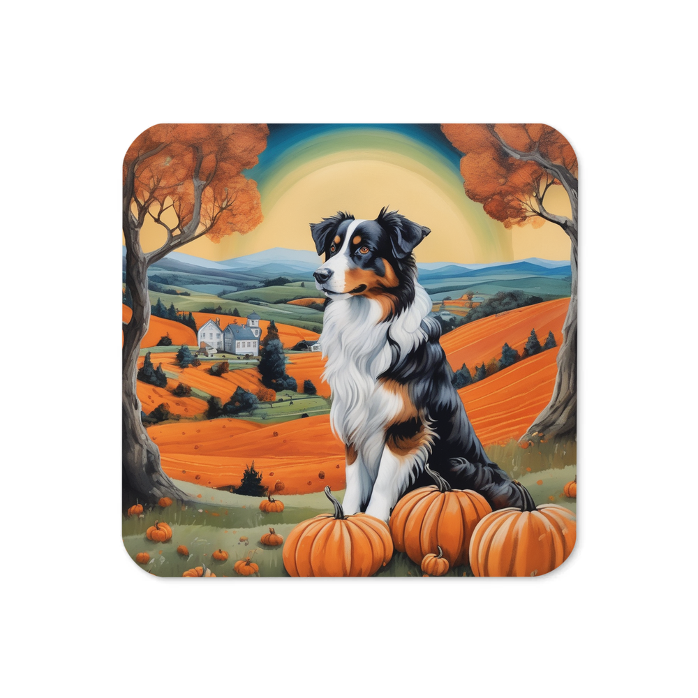PugMug Custom Miniature American Shepherd Coaster