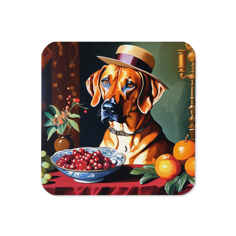 PugMug Custom Rhodesian Ridgeback Coaster