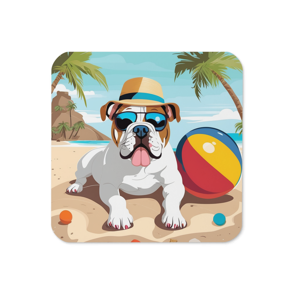 PugMug Custom Bulldog Coaster