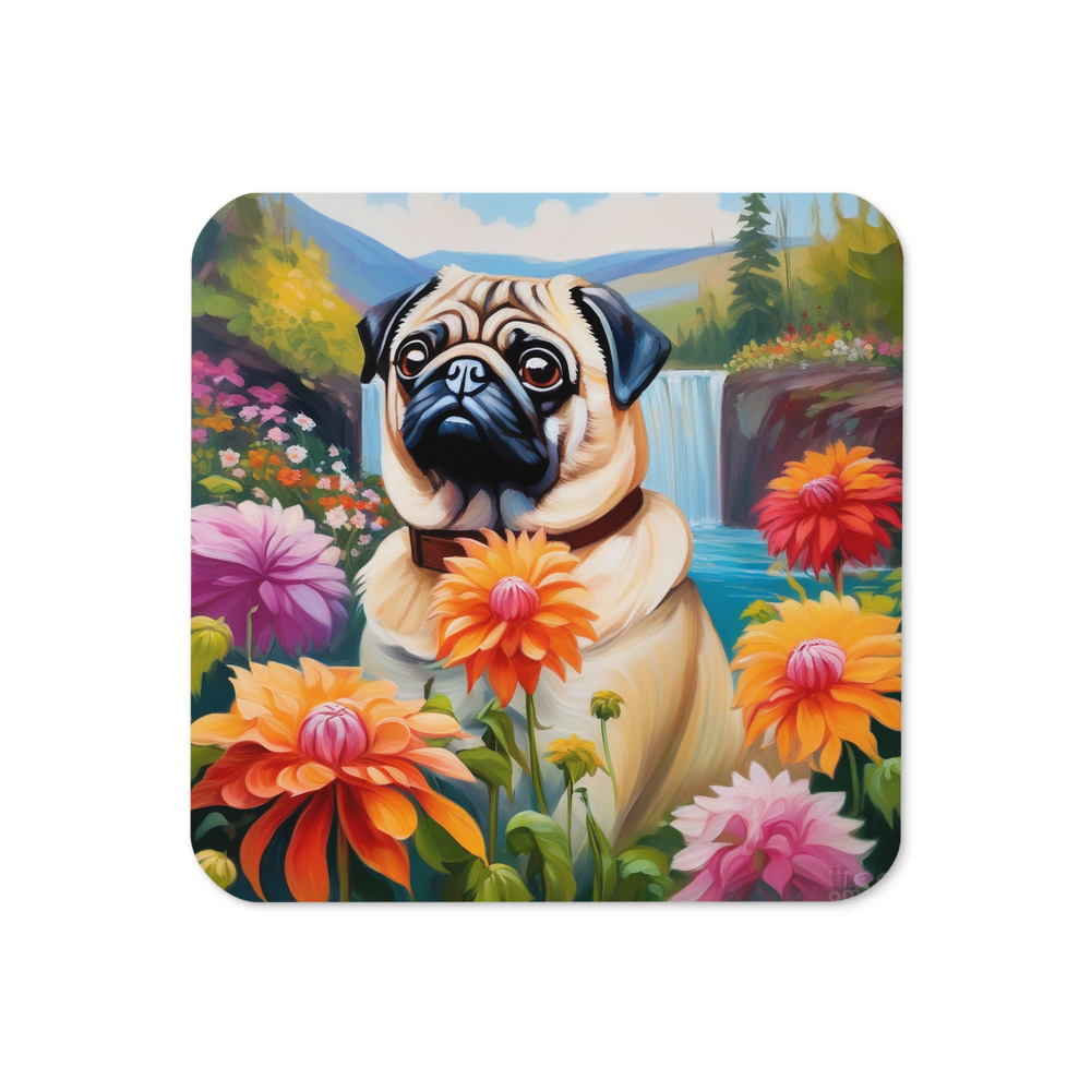 PugMug Custom Pug Coaster