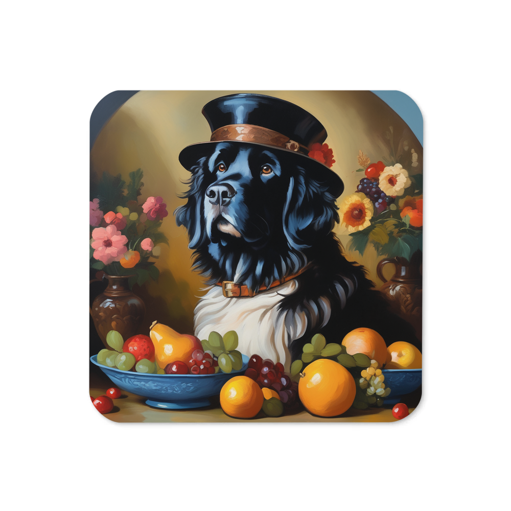 PugMug Custom Newfoundland Coaster