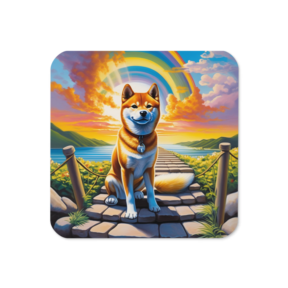 PugMug Custom Shiba Inu Coaster