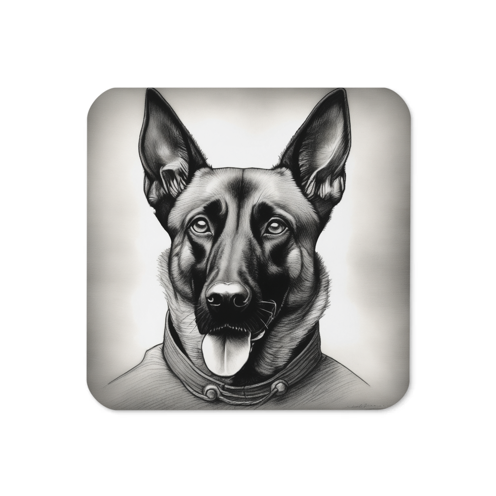 PugMug Custom Belgian Malinois Coaster