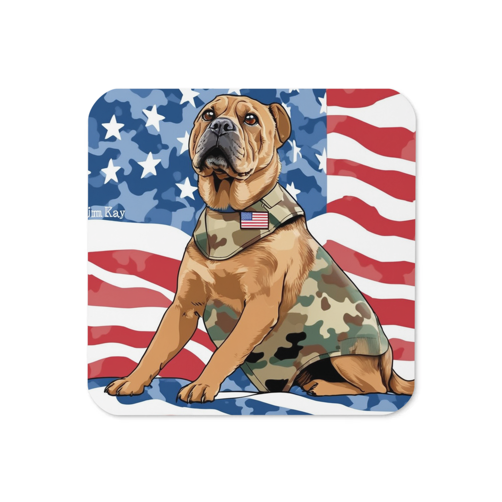 PugMug Custom Halina Coaster