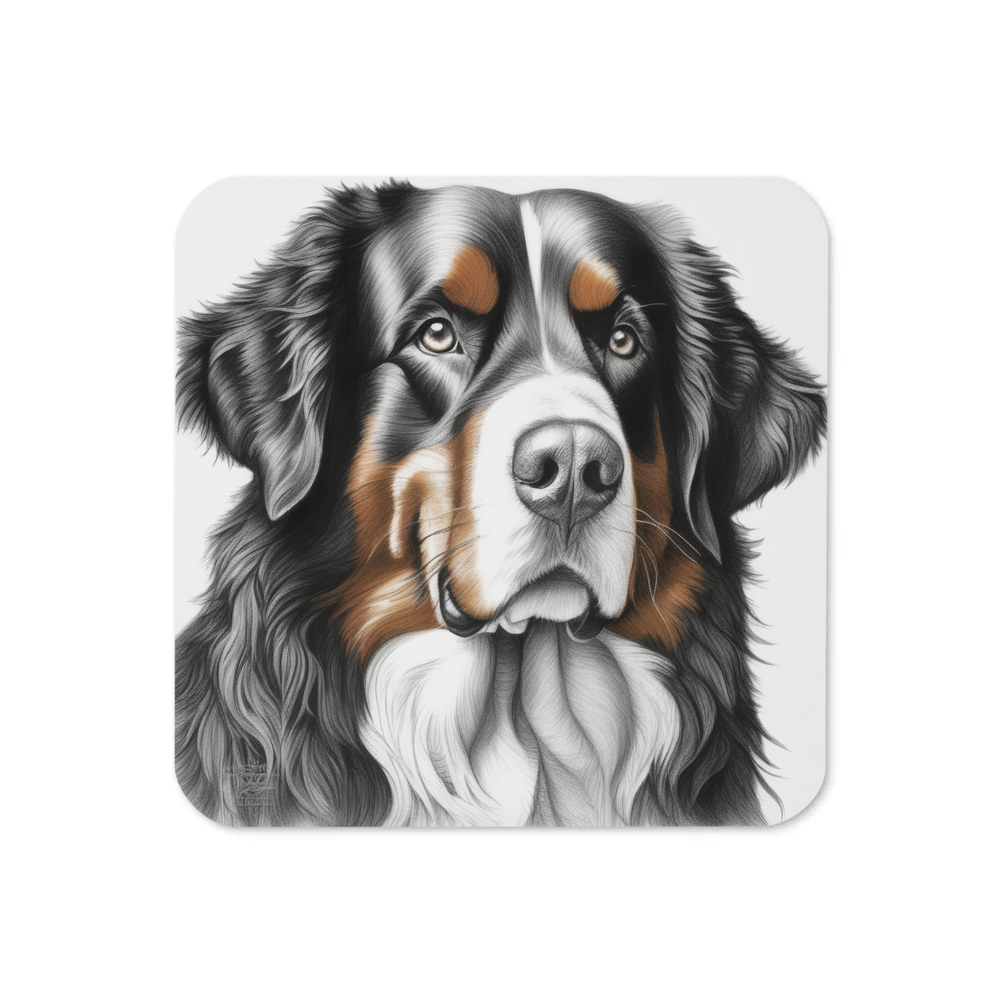 PugMug Custom Bernese Mountain Dog Coaster
