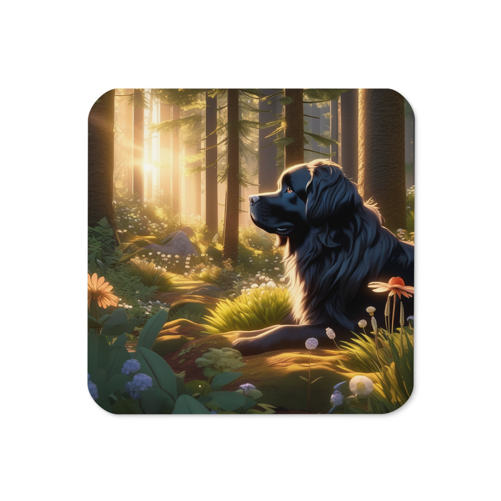 PugMug Custom Newfoundland Coaster