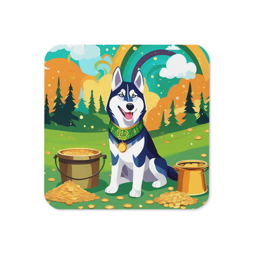 PugMug Custom Siberian Husky Coaster