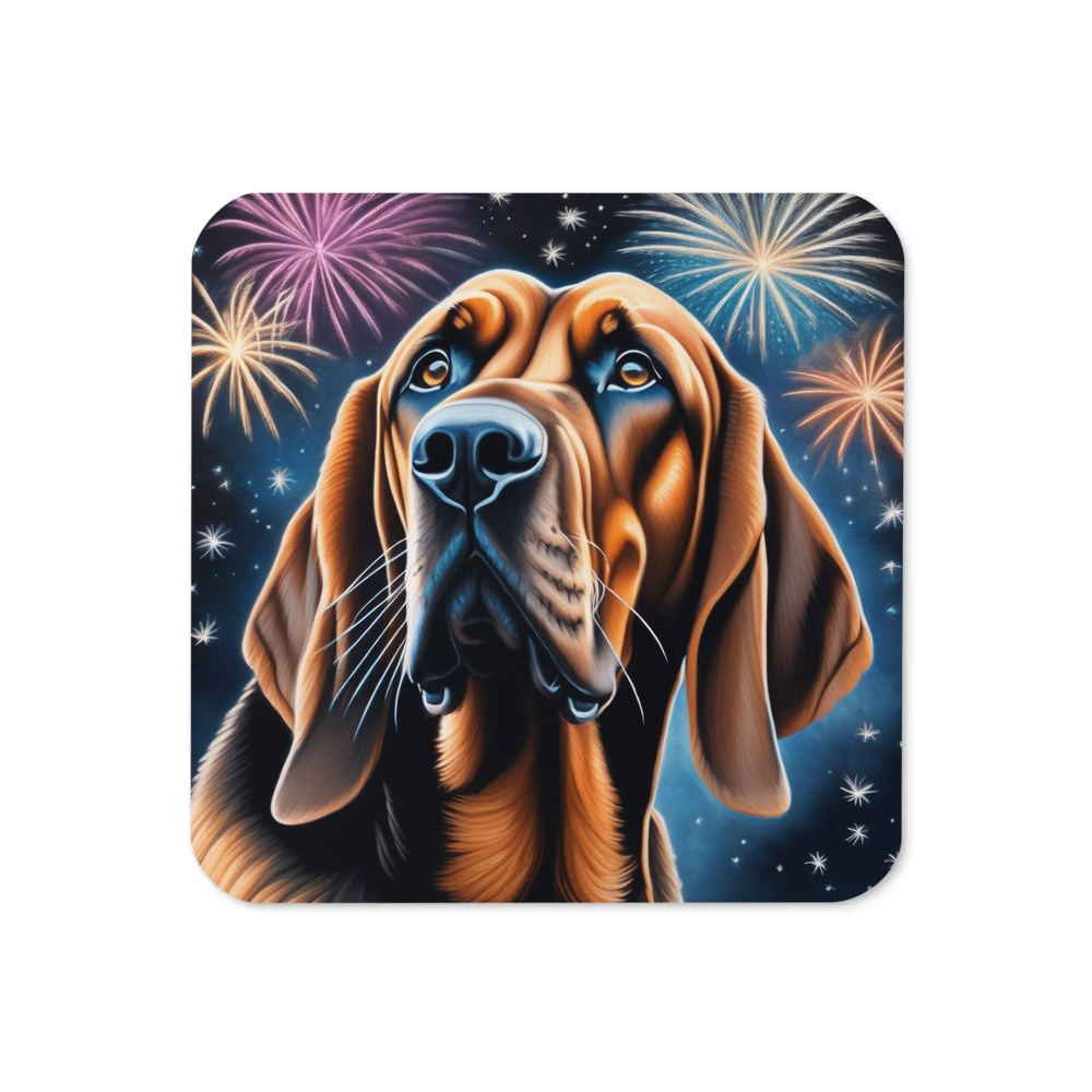 PugMug Custom Bloodhound Coaster