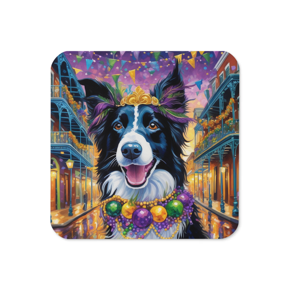 PugMug Custom Border Collie Coaster