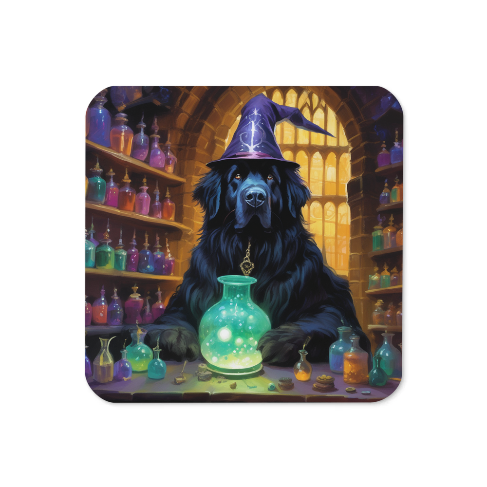 PugMug Custom Newfoundland Coaster