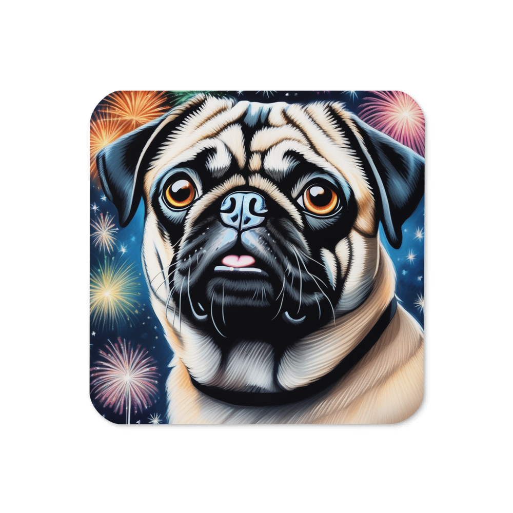PugMug Custom Pug Coaster