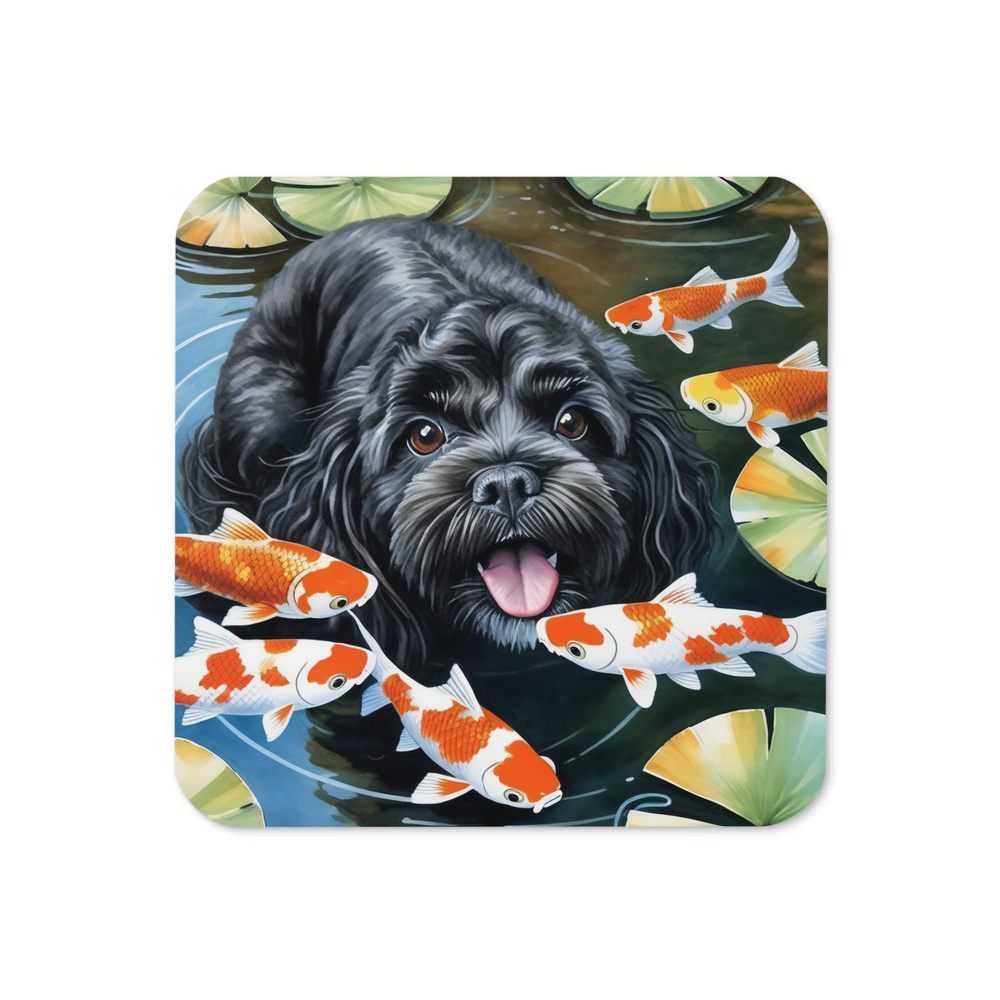 PugMug Custom Lily Coaster