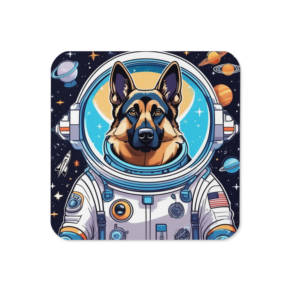 PugMug Custom German Shepherd Dog Coaster