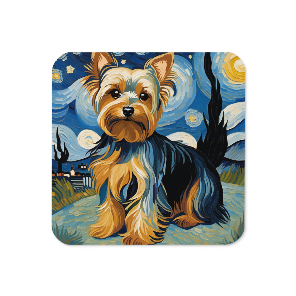 PugMug Custom Yorkshire Terrier Coaster