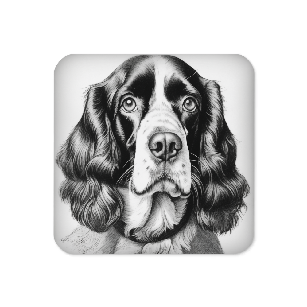 PugMug Custom English Springer Spaniel Coaster